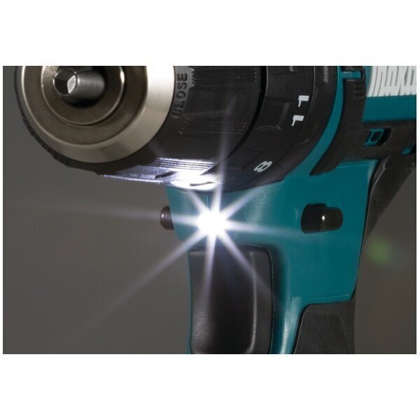 Makita HP333DZ akumulatora triecienurbjmašīna, 12V, 30/14 Nm, 10 mm (bez akumulatora un lādētāja) цена и информация | Skrūvgrieži, urbjmašīnas | 220.lv