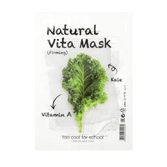 TCFS Natural Vita liftinga efekta auduma maska ar kāpostu ekstraktu 23 ml cena un informācija | Sejas maskas, acu maskas | 220.lv