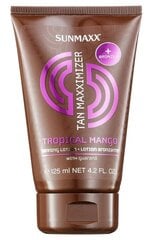 Крем для солярия SunMaxx Mango+Bronzer, 125 мл цена и информация | Кремы для солярия | 220.lv