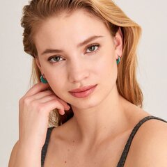 Серебряные серьги Ania Haie Tidal Turquoise Crescent 901028203 цена и информация | Серьги | 220.lv