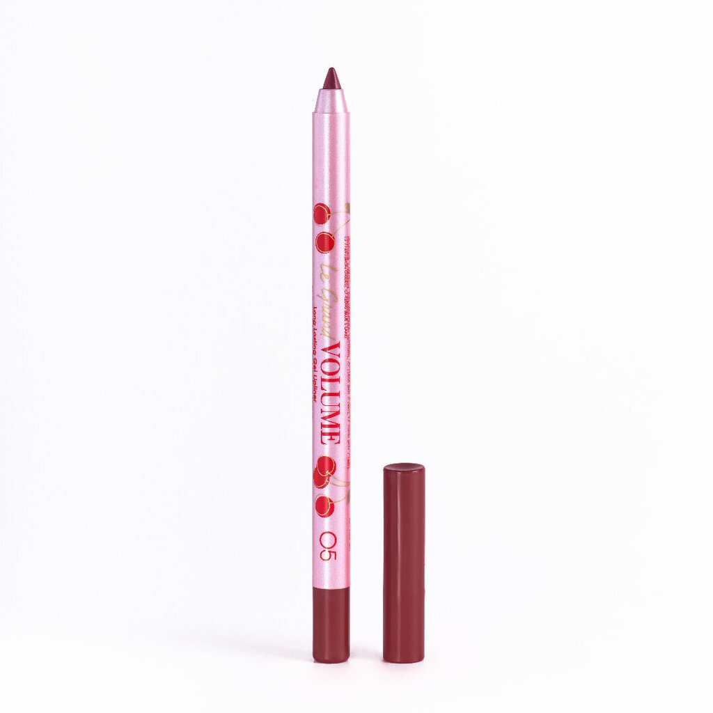 Vivienne Sabo Long Lasting Gel Lipliner Le Grand Volume lūpu laineris, 05 Bordo цена и информация | Lūpu krāsas, balzāmi, spīdumi, vazelīns | 220.lv