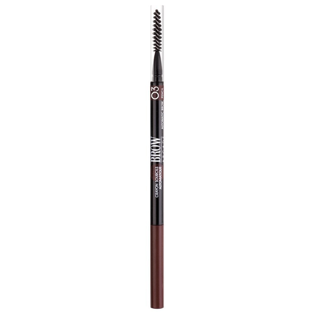 Vivienne Sabo Automatic Brow Pencil Arcade uzacu zīmulis, 03 Soft Brown cena un informācija | Uzacu krāsas, zīmuļi | 220.lv