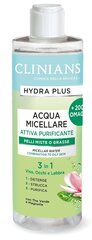 Clinians Hydra Plus micelārais ūdens jauktai un taukainai sejas ādai 400 ml цена и информация | Средства для очищения лица | 220.lv