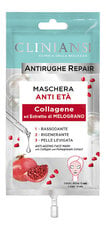 Clinians Antirughe Repair pretnovecošanās maska ​​ar kolagēna un granātābolu ekstraktu 15 ml cena un informācija | Sejas maskas, acu maskas | 220.lv
