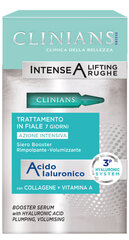 Clinians Intense A Lifting Rughe barojošs serums ar hialuronskābi briedušai ādai 7 x 1,2 ml cena un informācija | Serumi sejai, eļļas | 220.lv