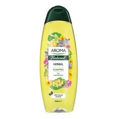 Aroma natural šampūns ar ārstnieciskiem augiem normāliem matiem 500 ml cena un informācija | Šampūni | 220.lv
