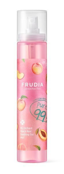 Frudia My Orchard Peach Real Soothing Gel Mist - Nomierinoša želeja-sprejs ar persiku ekstraktu, 125 ml цена и информация | Ķermeņa krēmi, losjoni | 220.lv