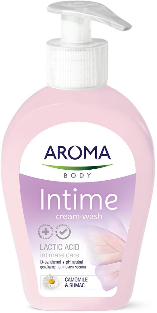 Aroma Intīmās mazgāšanās krēms ar kumelitēm 250 ml цена и информация | Intīmās higiēnas līdzekļi | 220.lv