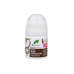 Dr. Organic kokosriekstu eļļas dezodorants, 50 ml cena un informācija | Dezodoranti | 220.lv