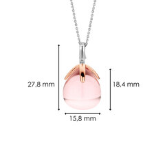 Ti Sento kulons ar rozā pērli 901011446 cena un informācija | Kaklarotas | 220.lv