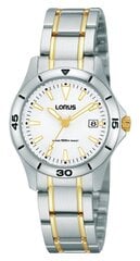 Lorus sieviešu rokas pulkstenis, sudraba /zelta krāsā 901010994 cena un informācija | Sieviešu pulksteņi | 220.lv