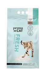 Primacat Fresh kaķu smiltis baltais bentonīts, bez aromāta 5L цена и информация | Наполнители для кошачьих туалетов | 220.lv