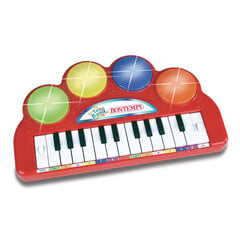 Маленький детский синтезатор Bontempi с барабанами цена и информация | Развивающие игрушки | 220.lv