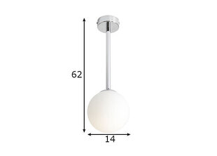 Griestu lampa Pinne, hromēta 891172216 cena un informācija | Lustras | 220.lv