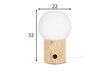 Globen Lighting galda lampa Hubble 22 цена и информация | Galda lampas | 220.lv