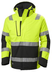 Ziemas virsjaka Alna 2.0 augsta redzamība CL3, dzeltena/melna XL, Helly Hansen WorkWear 891088374 cena un informācija | Darba apģērbi | 220.lv