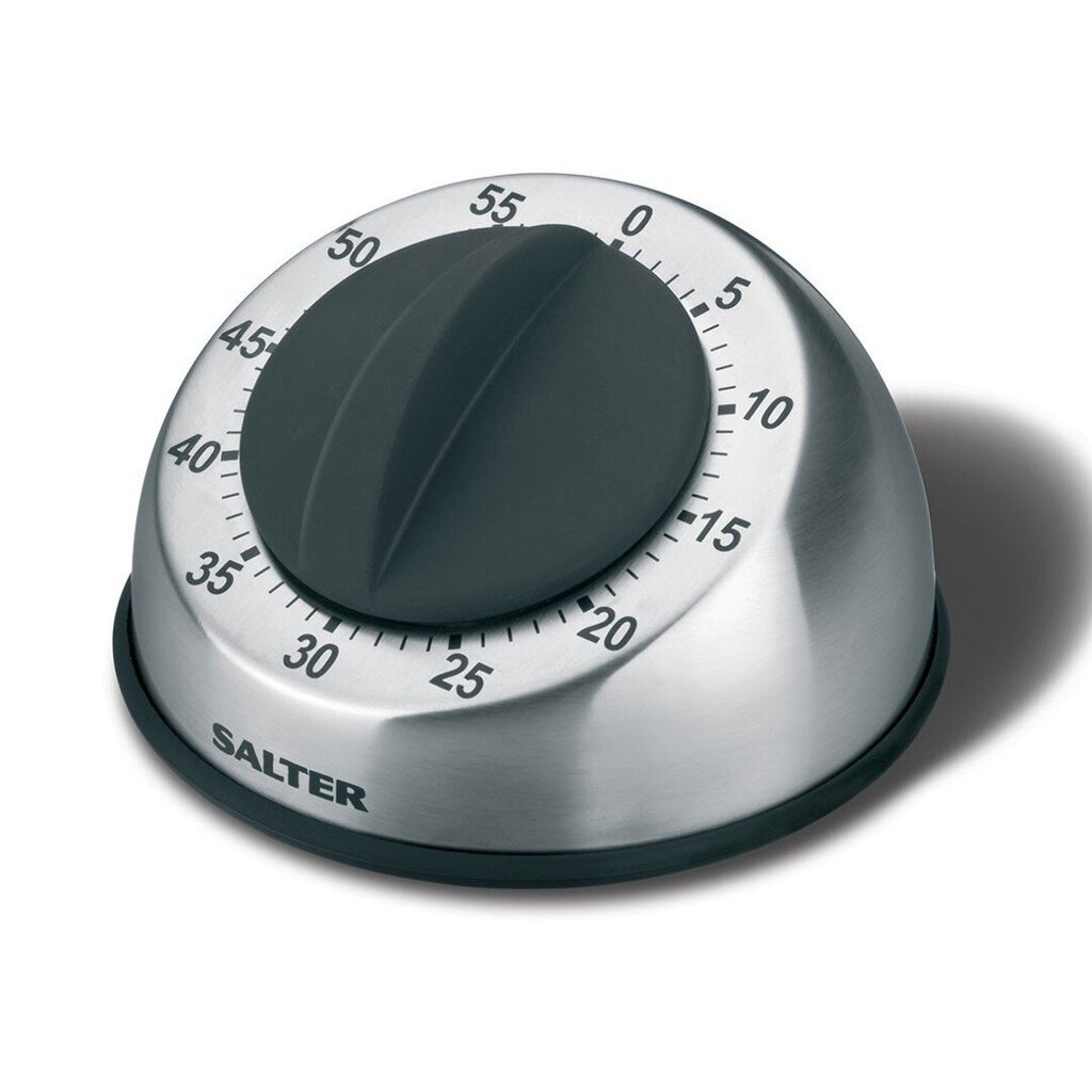 Salter 338 SSBKXR15 Stainless Steel Mechanical Timer cena un informācija | Virtuves piederumi | 220.lv