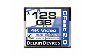 Delkin atmiņas karte CFast 128GB Cinema 2.0 R560/W495 VPG-130 cena un informācija | Atmiņas kartes fotokamerām | 220.lv