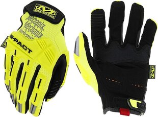 Cimdi M-PACT HI-VIZ dzelteni XL/11 cena un informācija | Darba cimdi | 220.lv