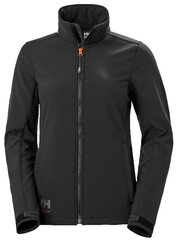 Softshell jaka Luna, sievietēm, melna, S, Helly Hansen WorkWear 890997350 cena un informācija | Sieviešu virsjakas | 220.lv