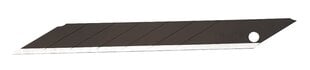 Tajima asmeņi 9mm, DORA Razar Black Blades 30°, iepakojumā 10 asmeņi cena un informācija | Rokas instrumenti | 220.lv