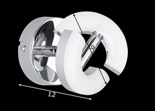 Sienas lampa Donut LED, 6 W/420 lm цена и информация | Настенные светильники | 220.lv