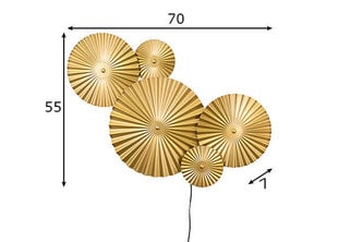 Sienas lampa Omega cena un informācija | Sienas lampas | 220.lv