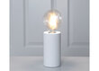 Galda lampa Tub, balta, 25 W цена и информация | Galda lampas | 220.lv
