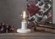 Galda lampa Jojo, balta, 25 W cena un informācija | Galda lampas | 220.lv