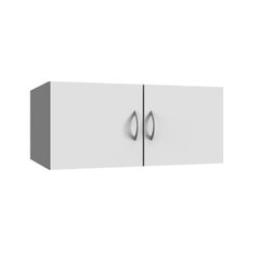 Skapis Multiraum, balts, 80 cm цена и информация | Шкафчики для ванной | 220.lv