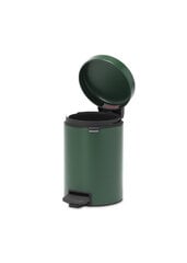 Мусорный бак Brabantia Newlcon с педалью newIcon, 3 л, цвет Pine Green цена и информация | Мусорные баки | 220.lv