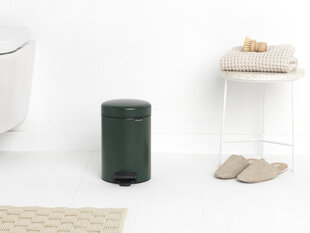 Мусорный бак Brabantia Newlcon с педалью newIcon, 3 л, цвет Pine Green цена и информация | Мусорные баки | 220.lv