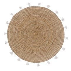 Džutas paklājs Shira, dabiskas krāsas, ø 120 cm цена и информация | Ковры | 220.lv