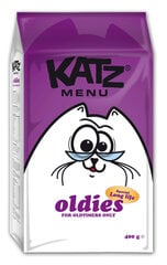 Kaķu barība KATZ MENU OLDIES, 400 grami цена и информация | Сухой корм для кошек | 220.lv