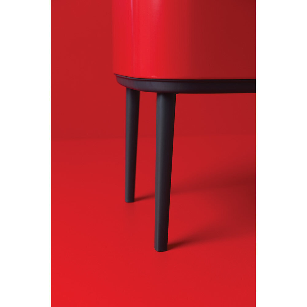 Atkritumu tvertne Brabantia Bo Touch Bin 11+23L, sarkana cena un informācija | Miskastes | 220.lv