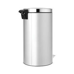 Brabantia Мусорный бак с педалью бесшумный, 45Л - Metallic Grey цена и информация | Мусорные баки | 220.lv