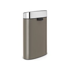 Мусорный бак Brabantia Touch Bin New, 40 л, цвет Platinum цена и информация | Мусорные баки | 220.lv