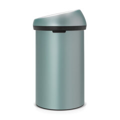 Brabantia Бак Touch Bin, 60Л - Metallic Mint цена и информация | Мусорные баки | 220.lv