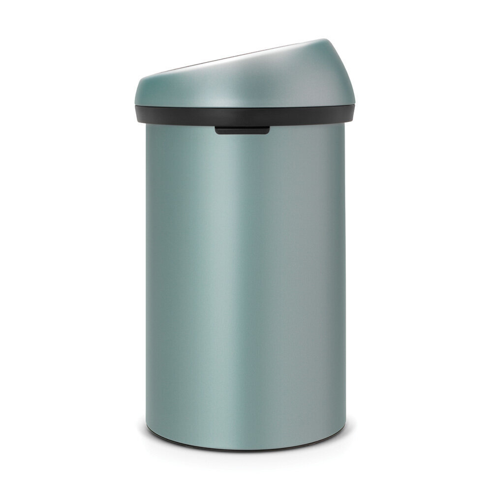 Ar pieskārienu atverama kantaina atkritumu tvertne Brabantia Touch Bin 60L, mētras цена и информация | Miskastes | 220.lv