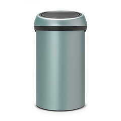 Brabantia Бак Touch Bin, 60Л - Metallic Mint цена и информация | Мусорные баки | 220.lv