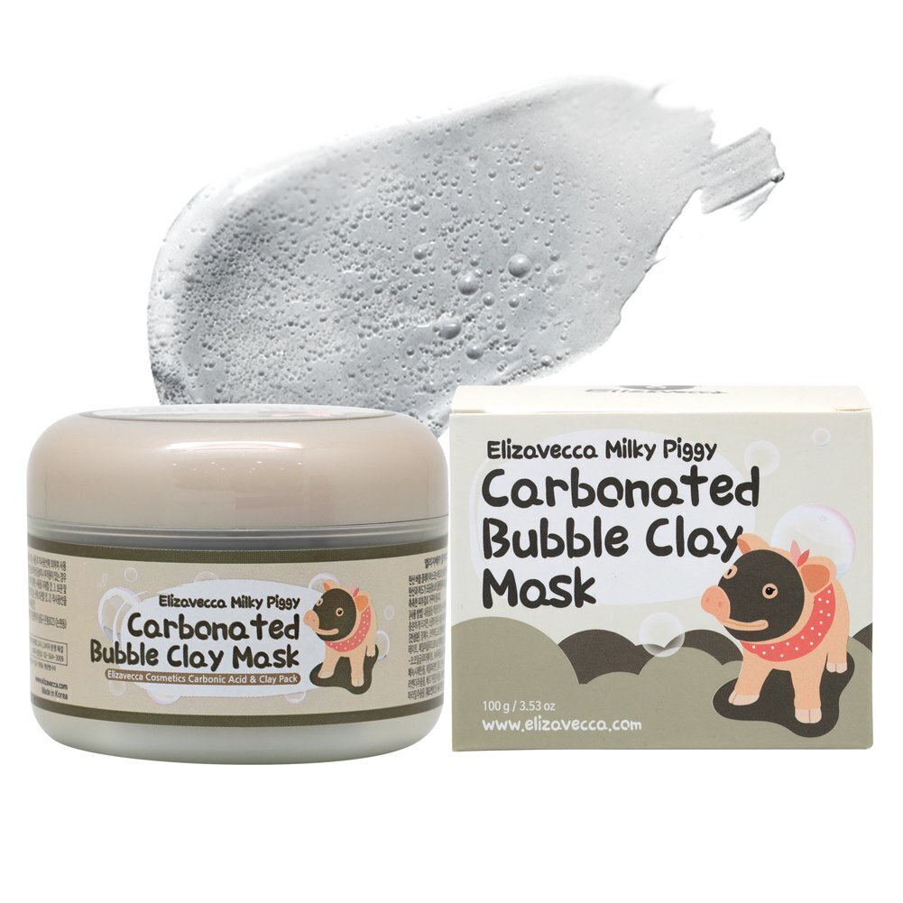 Elizavecca Milky Piggy Carbonated Bubble Clay Putojoša mālu maska 100 g цена и информация | Sejas maskas, acu maskas | 220.lv