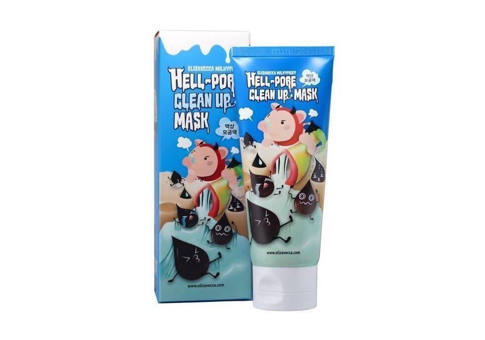 Elizavecca Milky Piggy Hell Pore Clean Up poras attīroša plēves maska 100 ml цена и информация | Matu uzlabošanai | 220.lv