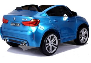 Электрический внедорожник BMW X6M, синий цена и информация | Электромобили для детей | 220.lv