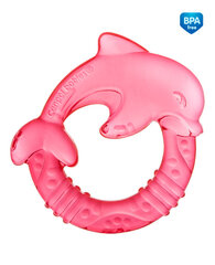 Кольцо-прорезыватель для зубов, заполнено водой CANPOL BABIES 2/221 Delfiin цена и информация | Прорезыватели | 220.lv