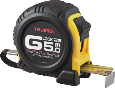 Tajima G-Lock mērlenta, 5m (G5P50MY) cena un informācija | Rokas instrumenti | 220.lv