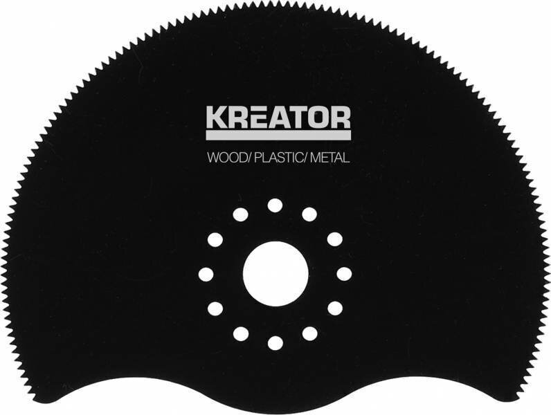 Multi instrumenta zāģēšanas asmenis 87mm metālam Kreator cena un informācija | Rokas instrumenti | 220.lv