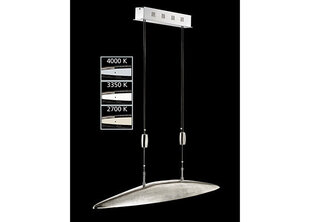 Griestu lampa Colmar LED, antīka niķeļa/niķeļa toņa cena un informācija | Lustras | 220.lv