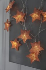 Virtenes metāla zvaigzne, varš cena un informācija | Ziemassvētku lampiņas, LED virtenes | 220.lv