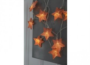 Virtenes metāla zvaigzne, varš cena un informācija | Ziemassvētku lampiņas, LED virtenes | 220.lv