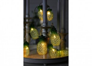 Gaismas virtene ar taimeri Funlight Ananass cena un informācija | Ziemassvētku lampiņas, LED virtenes | 220.lv